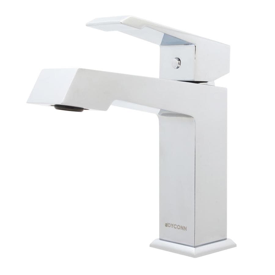Dyconn Faucet Chrome 1handle Single Hole Bathroom Sink Faucet at