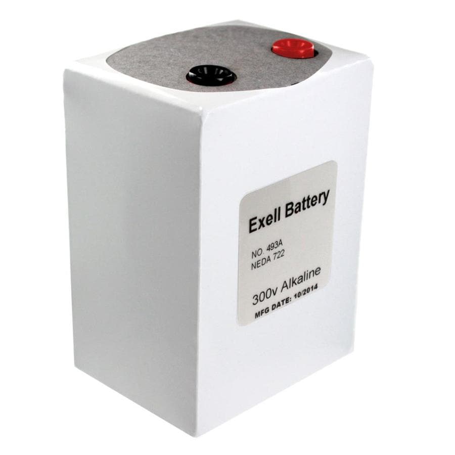 Exell Battery Rechargeable Alkaline 493A Multimeter Batteries at