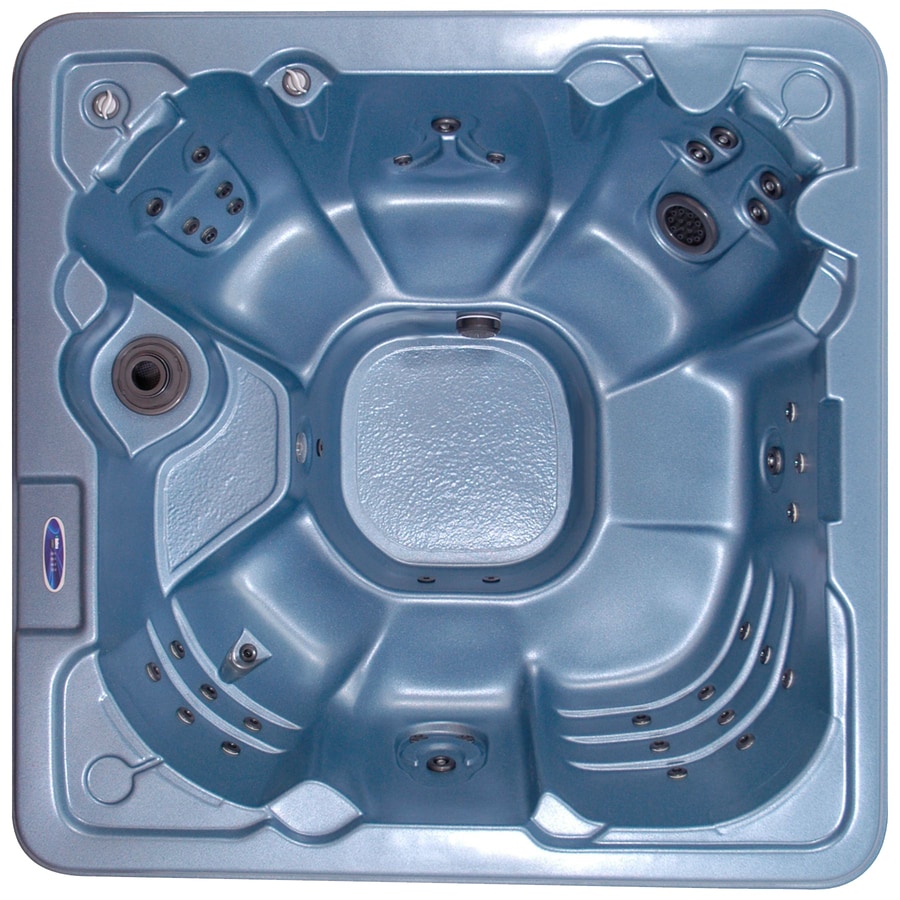 Qca Spas 8 Person Square Hot Tub At Lowes Com