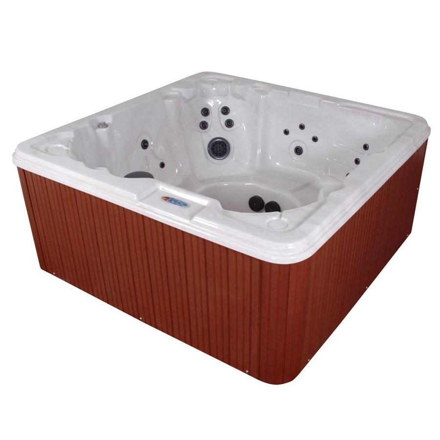 QCA Spas 8-Person 80-Jet Square Hot Tub in the Hot Tubs & Spas ...