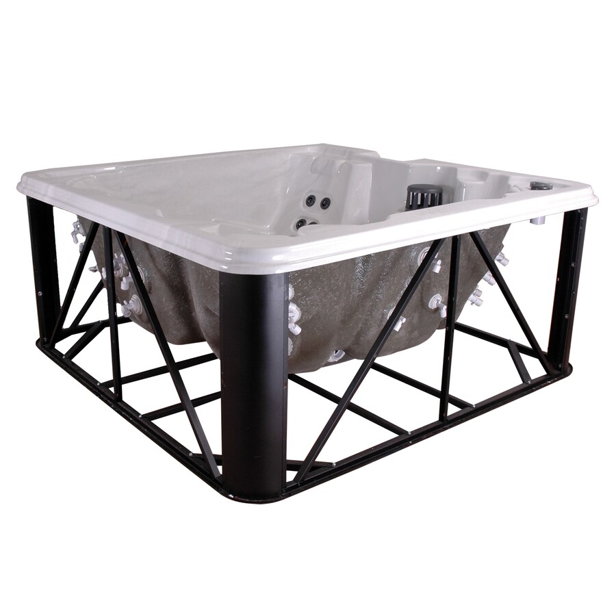 QCA Spas 6-Person Square Hot Tub in the Exterior Shutters department at ...