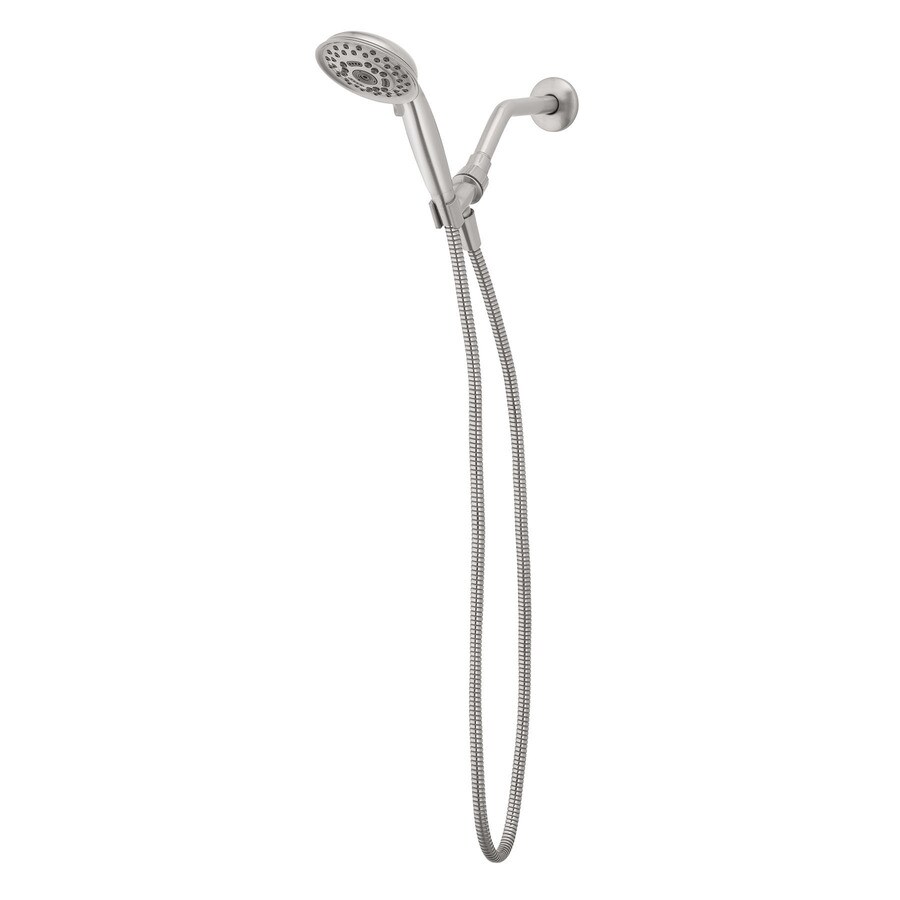 AquaSource Brushed Nickel 5Spray Handheld Shower 1.8GPM (6.8LPM) in