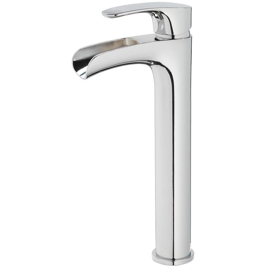 Jacuzzi Callum Chrome 1 Handle Vessel Bathroom Sink Faucet At