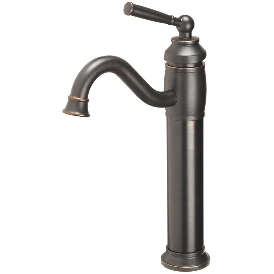 Jacuzzi Faucets Oil-Rubbed Bronze 1-Handle Vessel Bathroom Sink Faucet ...