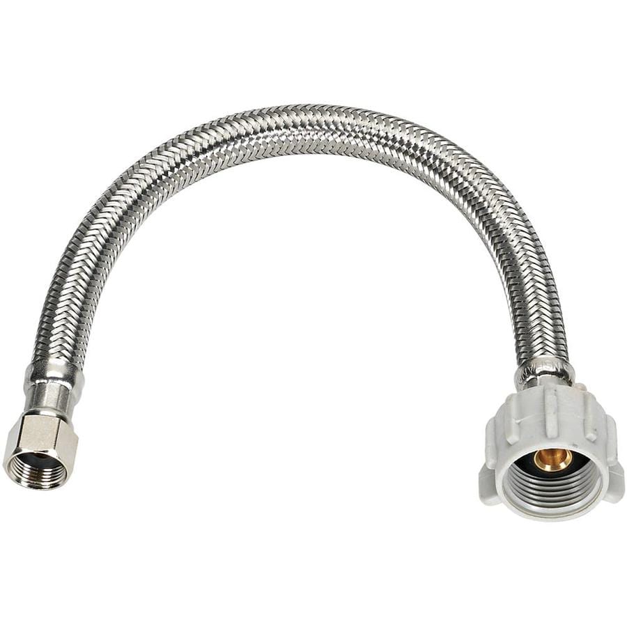 Homewerks Worldwide 20 In Braided Stainless Steel Faucet Supply Line At   820633956969 