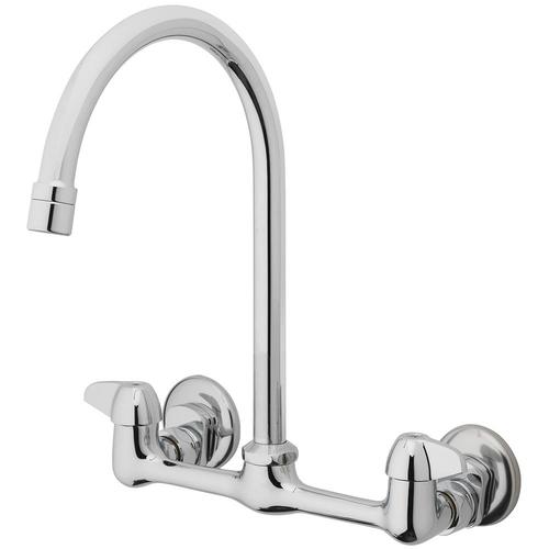 Homewerks Worldwide Chrome 2-handle Utility Faucet in the Utility