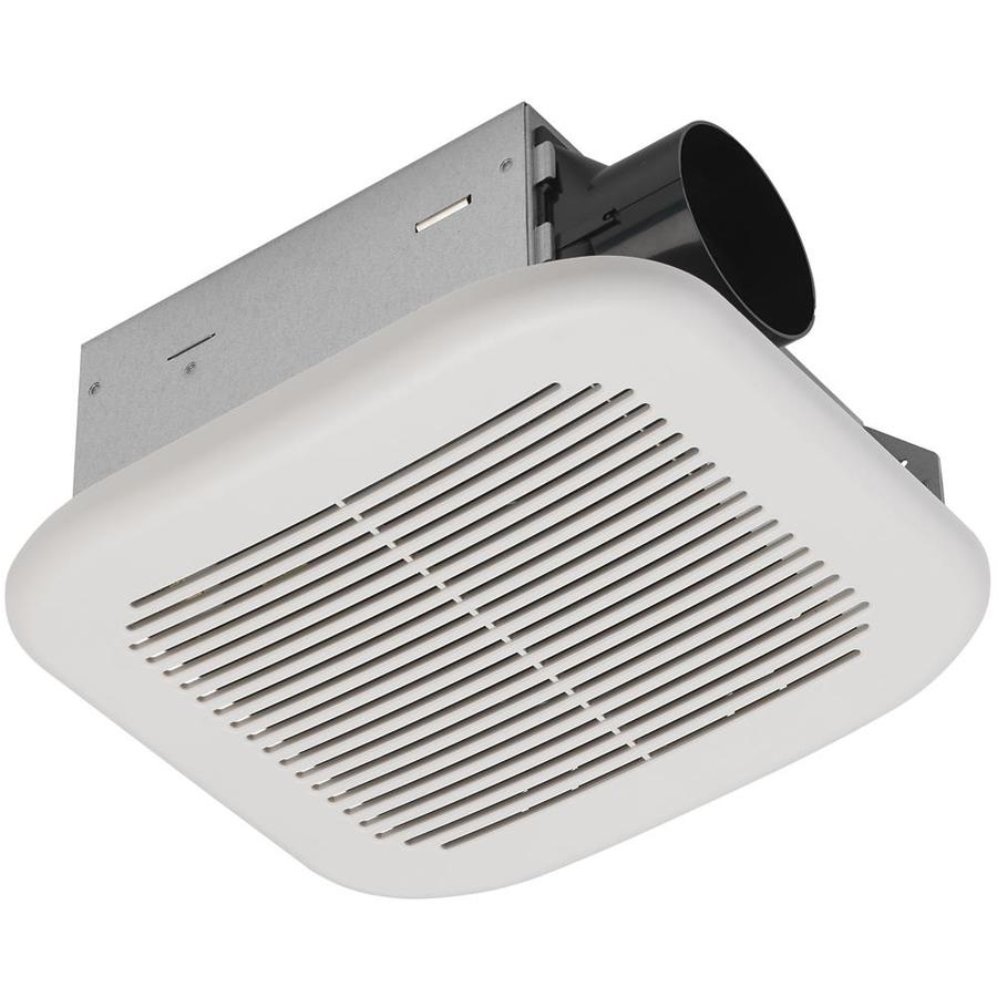 Shop Utilitech 2 Sone 70 CFM White Bathroom Fan ENERGY STAR At