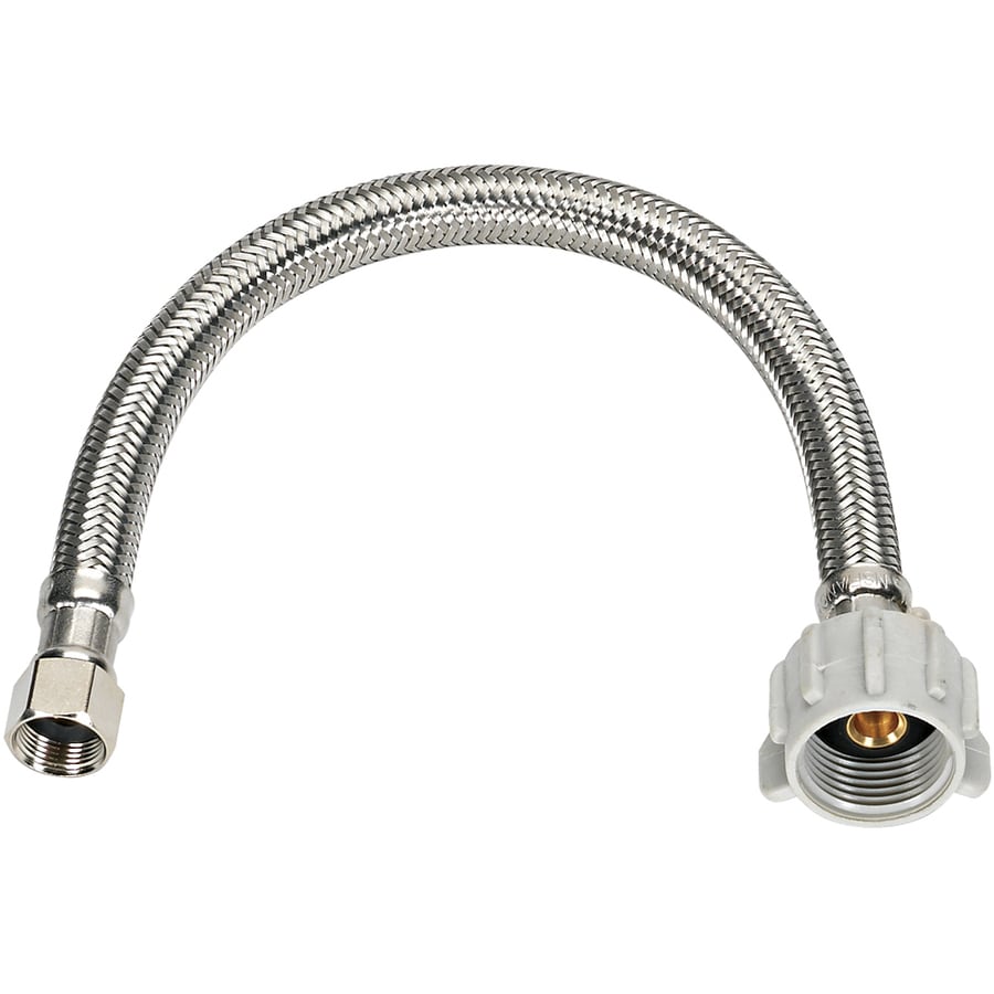 Homewerks Worldwide 3 8 In Flare 12 In Braided Stainless Steel Flexible   820633969266 