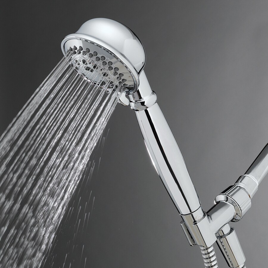 AquaSource Chrome 6-Spray Handheld Shower 1.8-GPM (6.8-LPM) in the ...