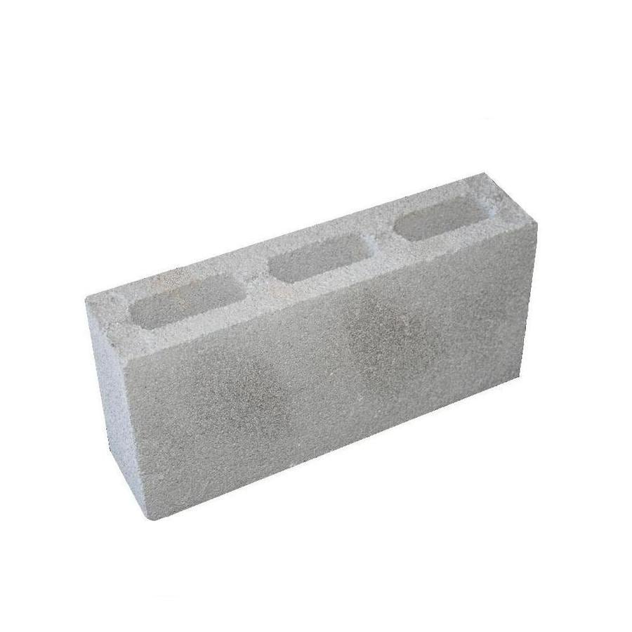 Concrete Fence Block (Common: 8-in x 4-in x 16-in; Actual: 7.625-in x 3