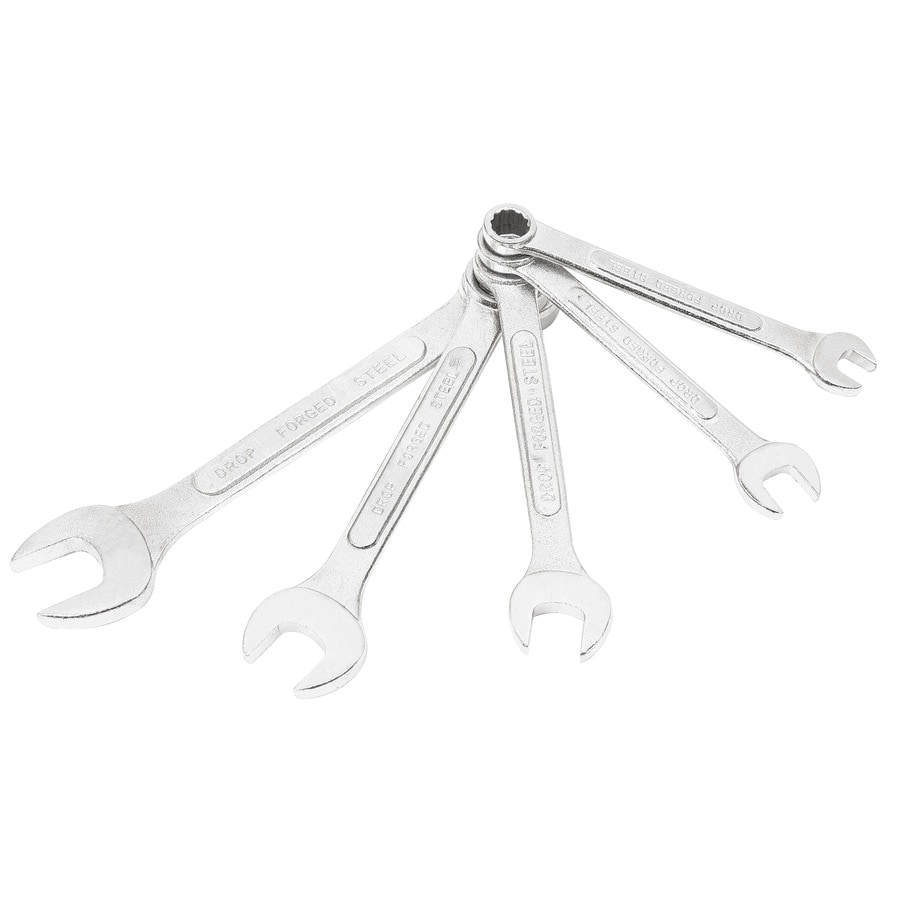 Standard SAE Wrench Sets 5 Piece 54357 Hand Tools Auto Task Force Combination 