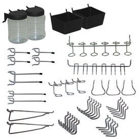Project Source 43-Pack Metal Pegboard Organizers