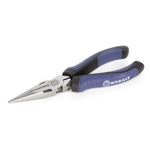 Kobalt 6in Long Nose Pliers with Wire Cutter in the Pliers department