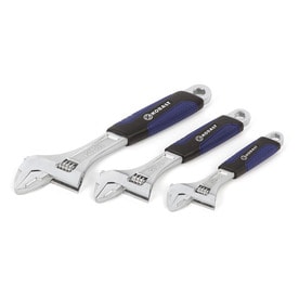 GTIN 820909557470 product image for Kobalt 3-Piece Adjustable Wrench Set | upcitemdb.com