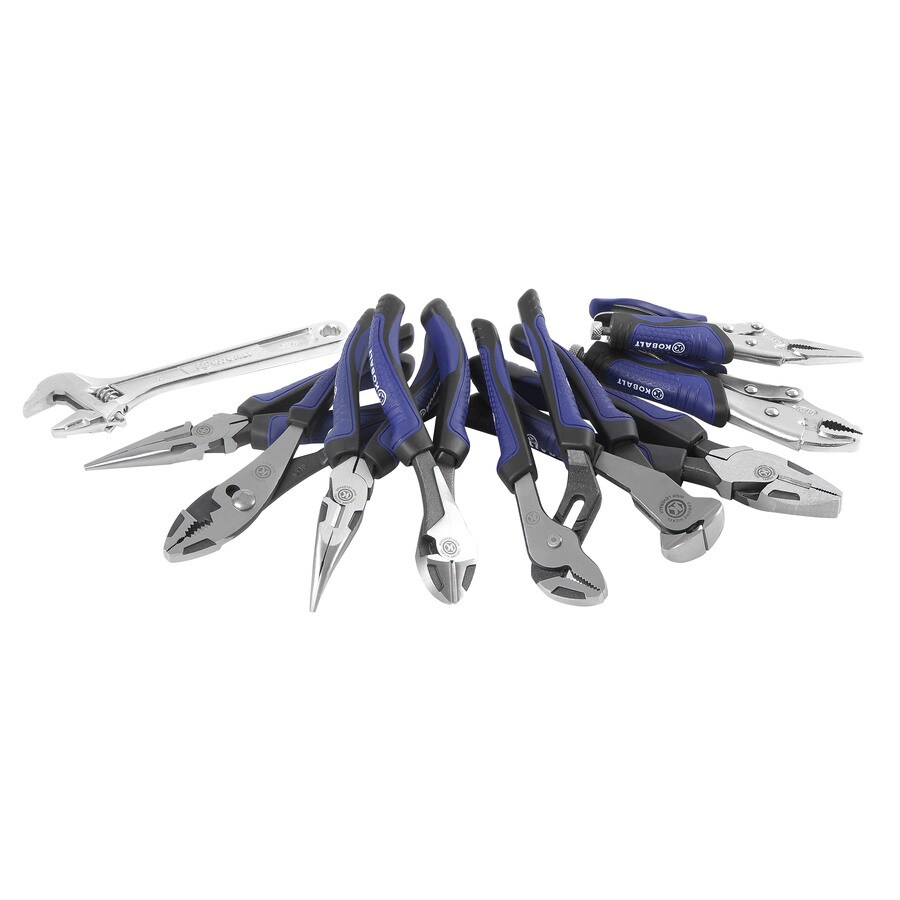 Kobalt 10-pc Pliers & Wrench Set (No Case)