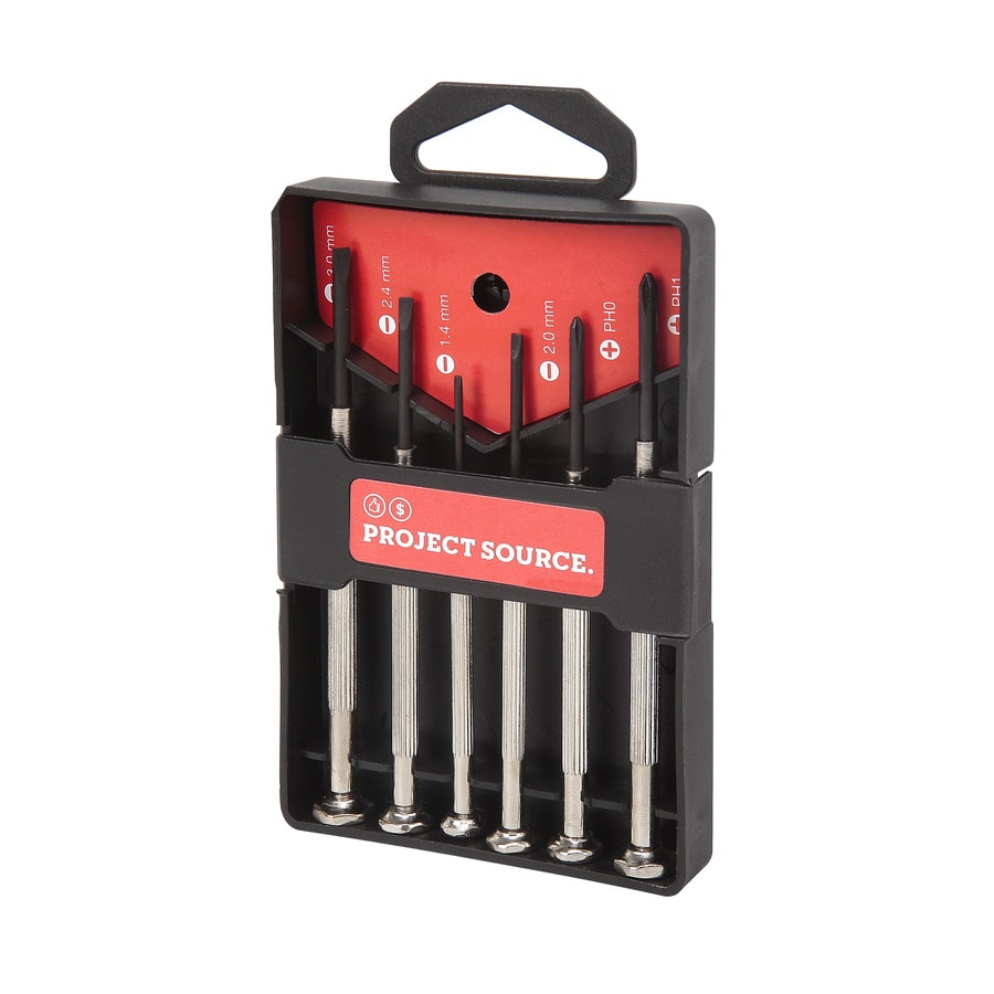 Project Source Precision 6Piece Screwdriver Set at