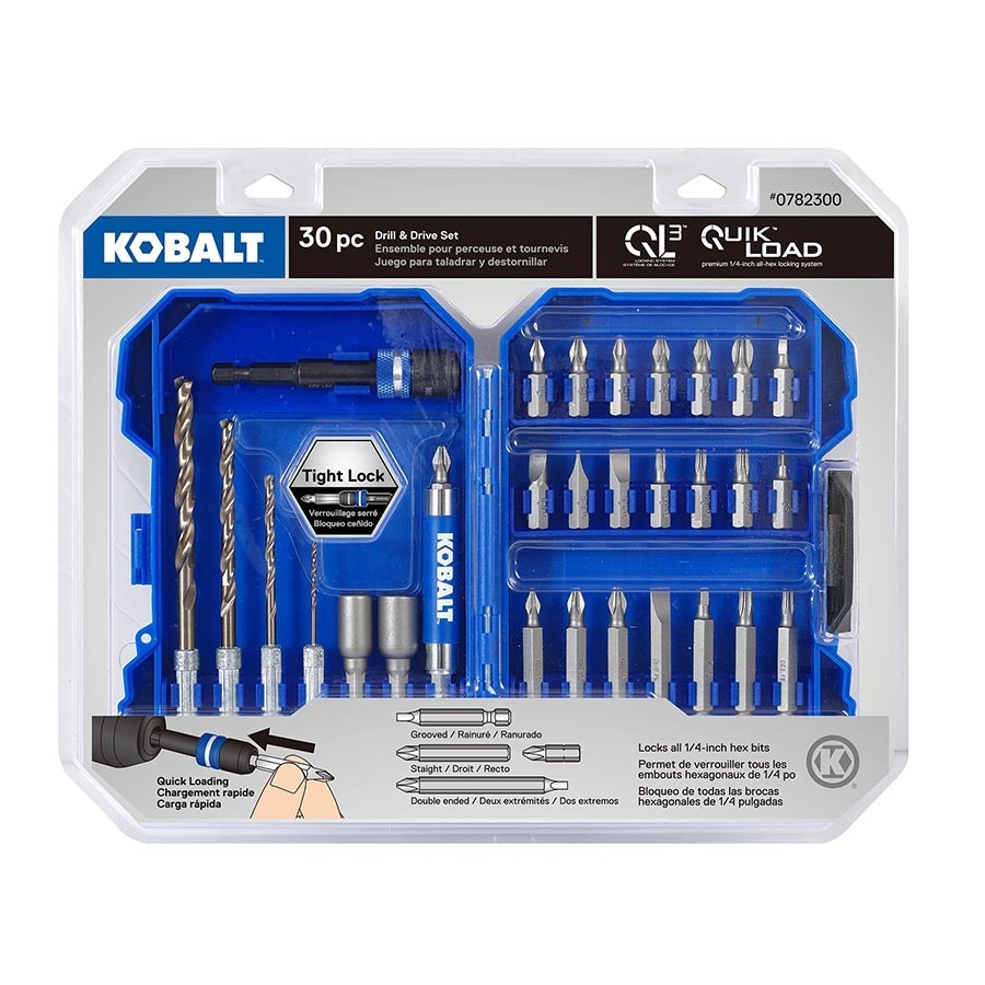 Kobalt 30Piece Screwdriver Bit Set at