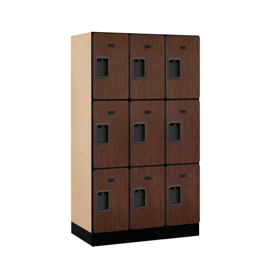 SALSBURY INDUSTRIES 15 -in Wide Single Tier Designer Wood Locker- 1