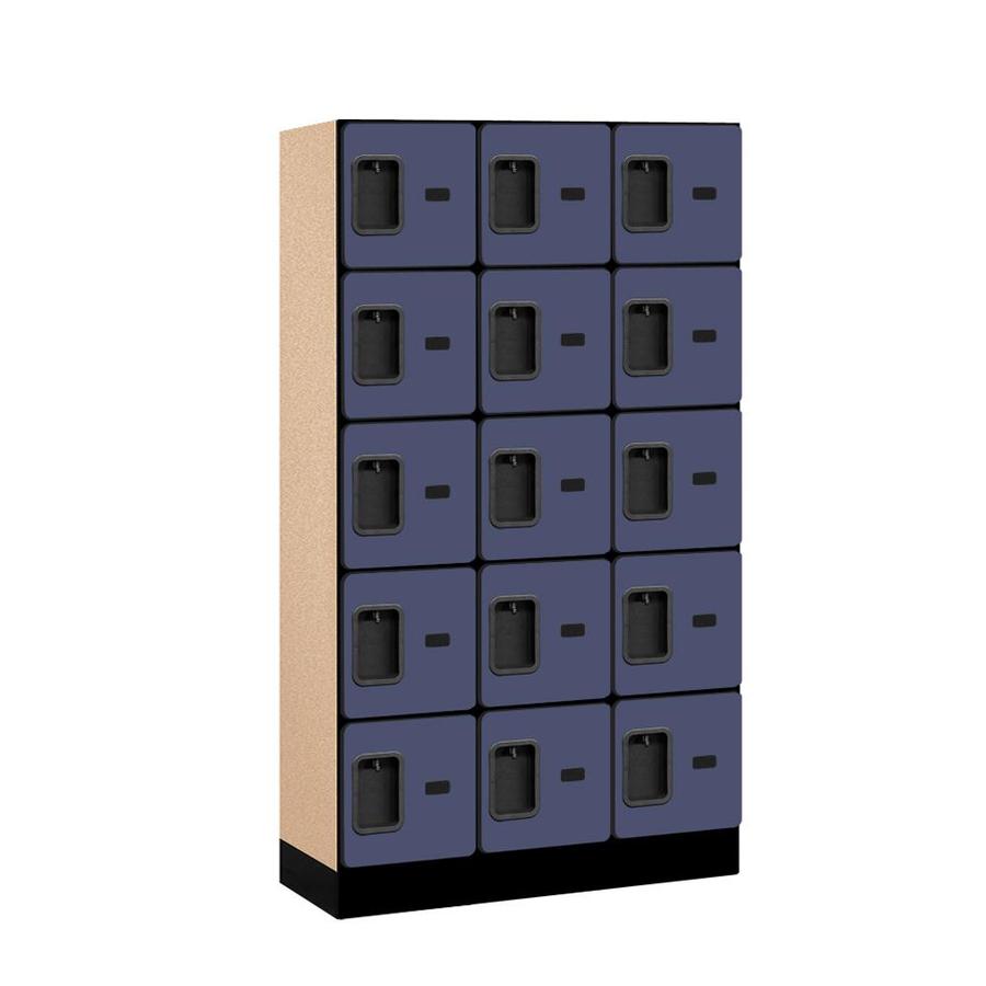 12 Wide Five Tier Box Style Designer Wood Locker Lockers At Lowes Com