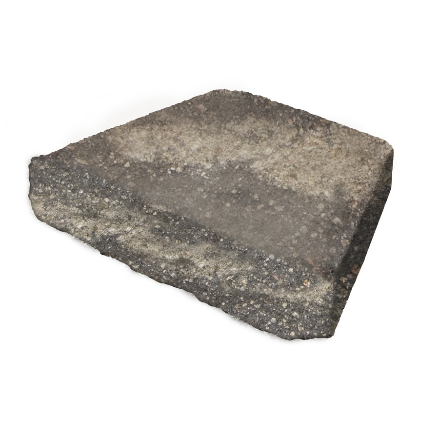 Gray/Charcoal Retaining Wall Cap 3in x 16in; Actual 3in x