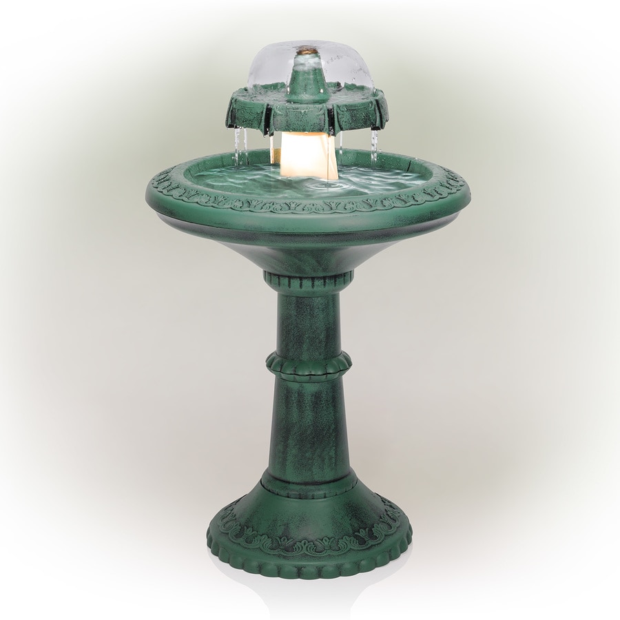Alpine Corporation 37 In Plastic Tiered Outdoor Fountain At Alpine Corporation 37 In Plastic Tiered Outdoor Fountain