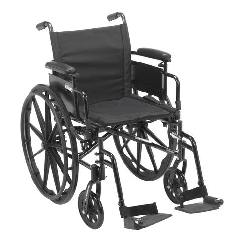 Drive Medical Cruiser X4 Lightweight Dual Axle Wheelchair