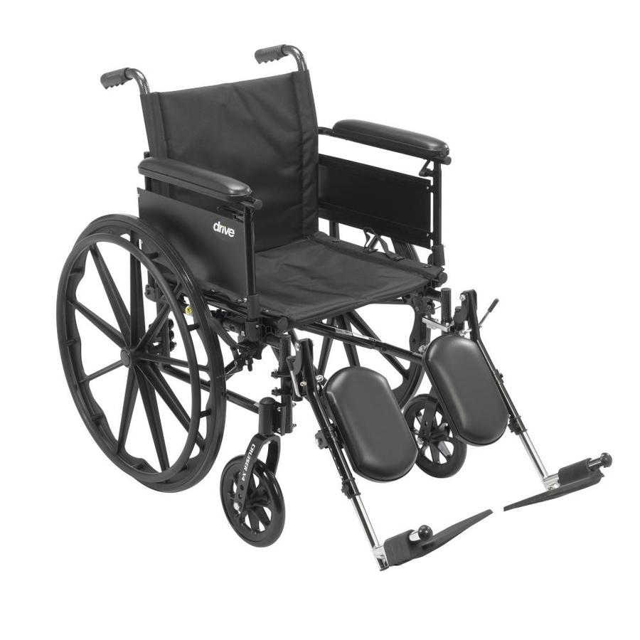 Drive Medical Cruiser X4 Lightweight Dual Axle Wheelchair with ...