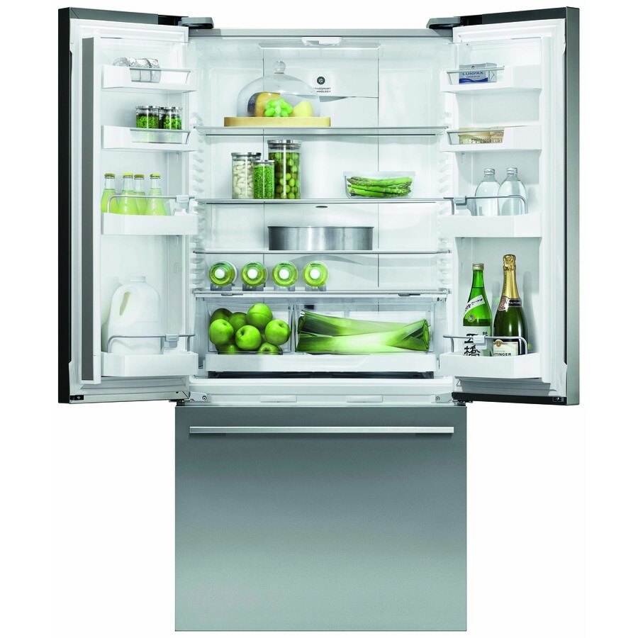 Fisher & Paykel 4 16.9-cu ft French Door Refrigerator (Ezkleen ...