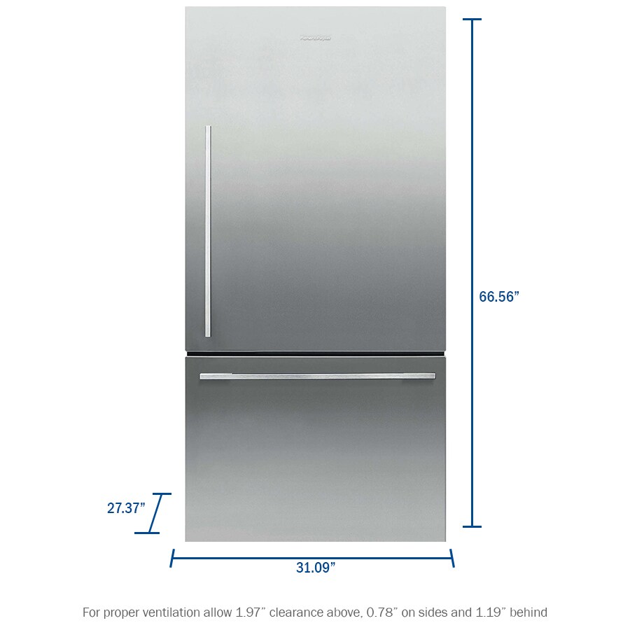 Fisher & Paykel RF170WDRX5 Bottom-Freezer-Refrigerators - View #6