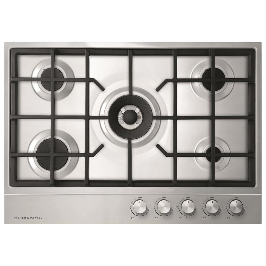 Fisher Paykel 30 In 5 Burner Stainless Steel Gas Cooktop Common