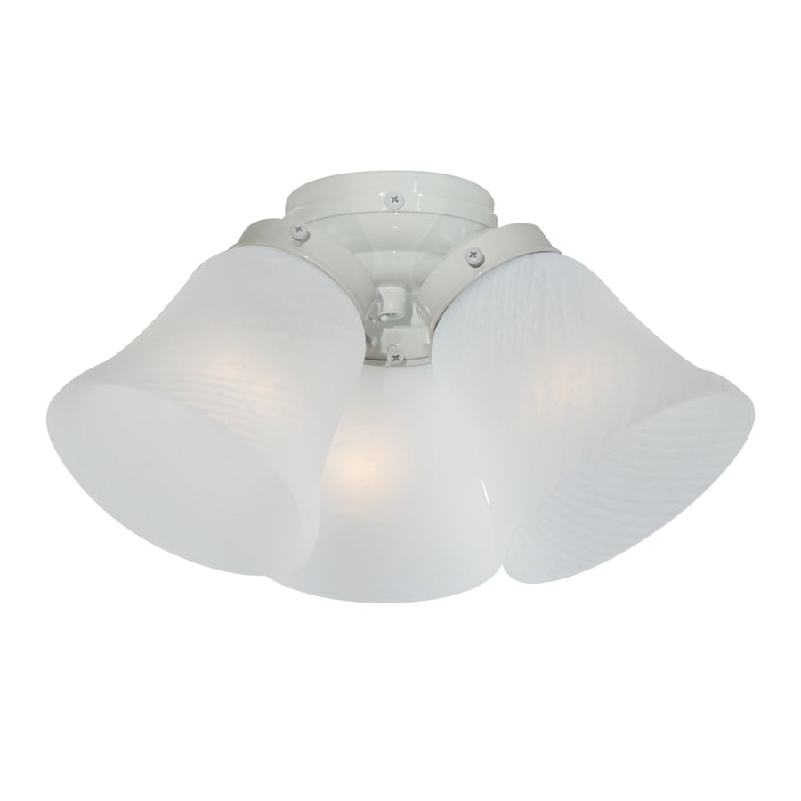 lowes ceiling fan with light white