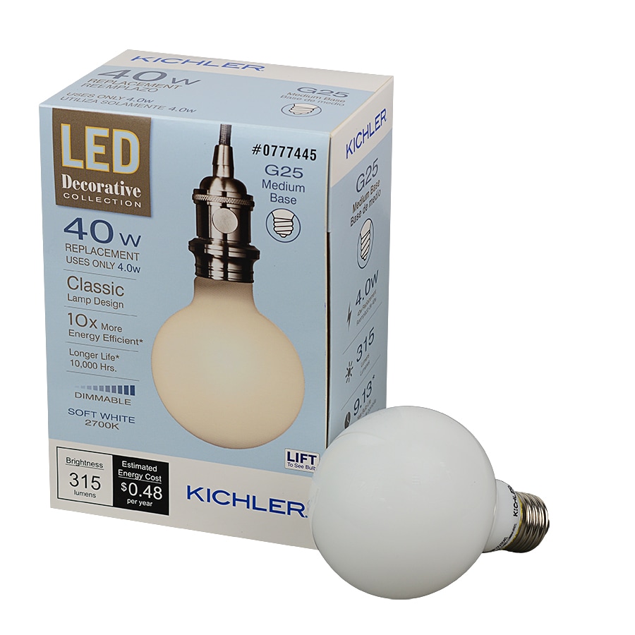 Kichler YGA16A06-G25-FR-4W Dec-Led-Light-Bulbs - View #2