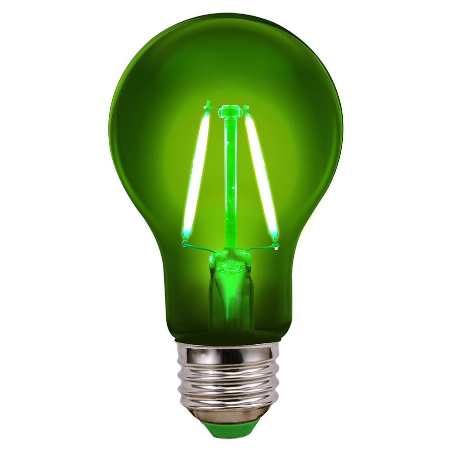 Green Light Bulbs At