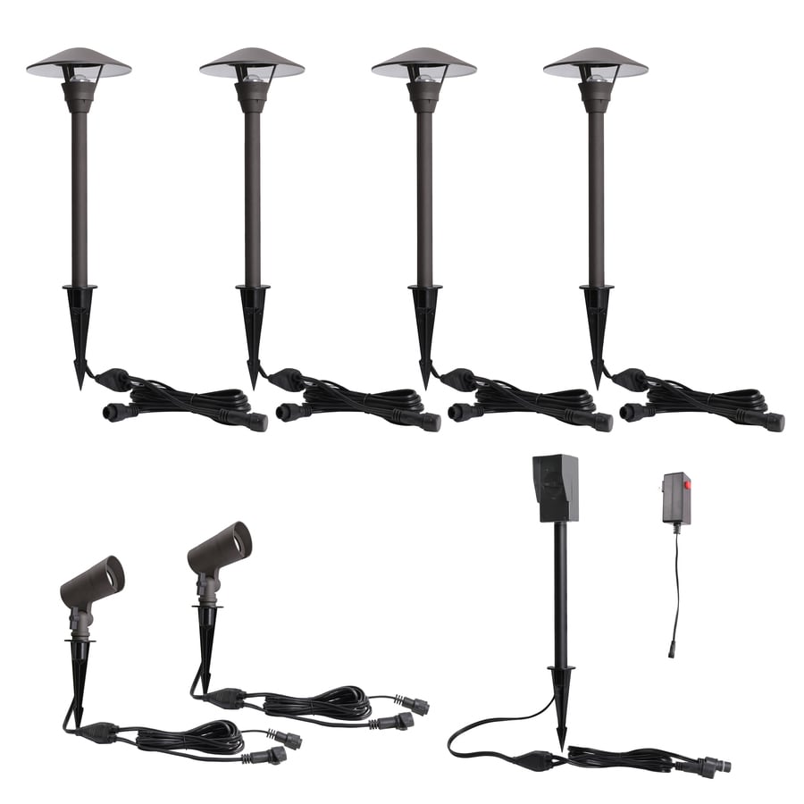 Portfolio 6PC Plugin Landscape Light Kit in the Spot & Flood Lights