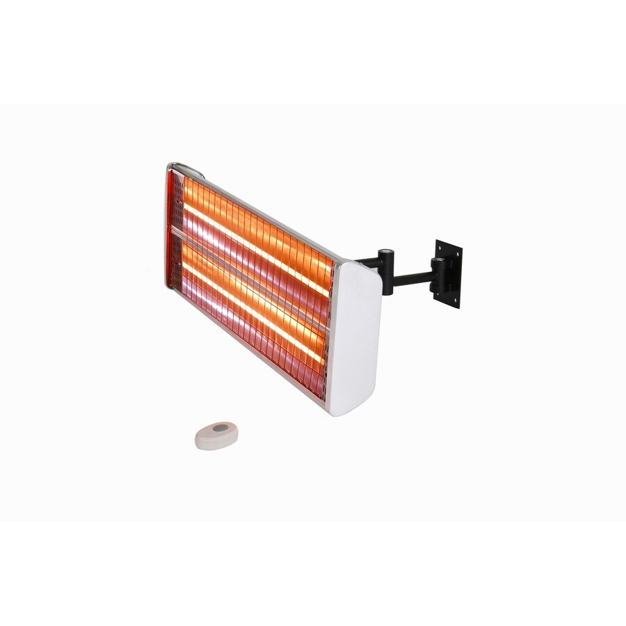 Energ 5100 Btu 110 Volt Black Aluminum Electric Patio Heater At