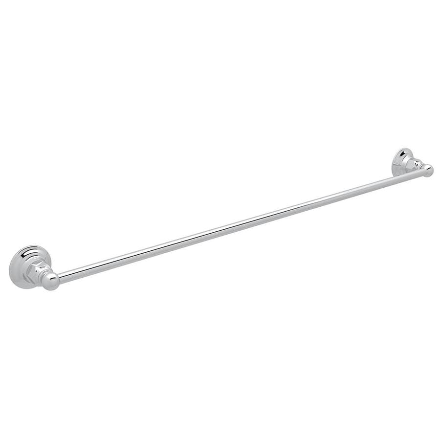 Rohl Country Bath Polished Chrome Single Towel Bar Common 30 Rohl Country Bath Polished Chrome Single Towel Bar Common 30 In