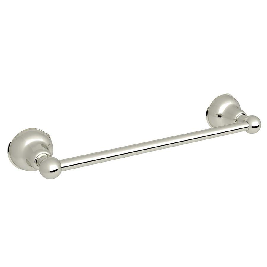 Rohl Country Bath Polished Nickel Single Towel Bar Common 18 Rohl Country Bath Polished Nickel Single Towel Bar Common 18 In