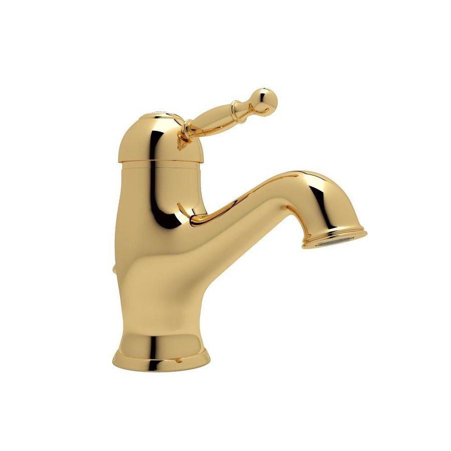 Rohl Country Bath Inca Brass 1handle Single Hole Bathroom Sink Faucet