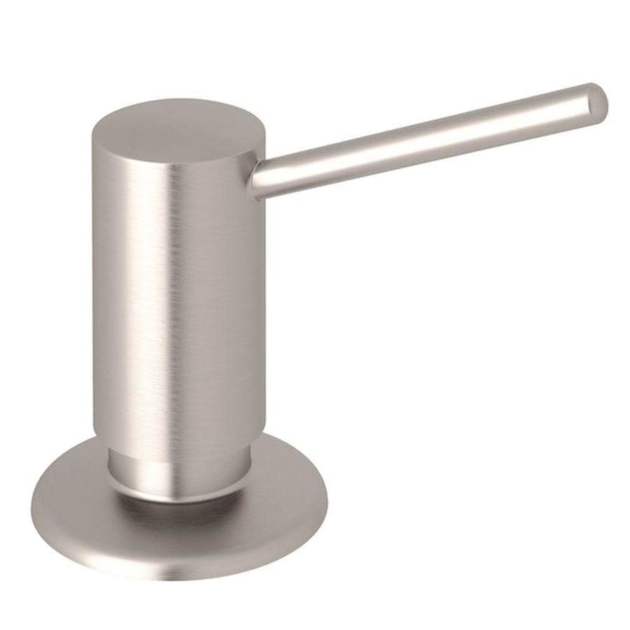 Rohl De Lux II Satin Nickel Soap And Lotion Dispenser In The Soap   824438245167 