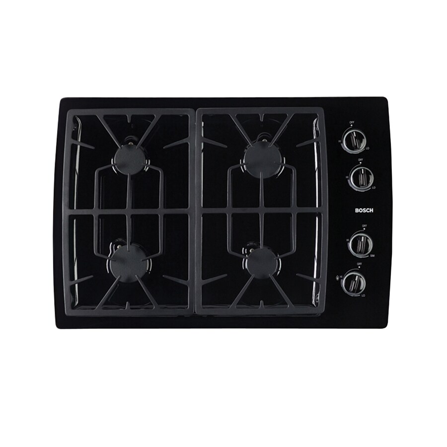 Bosch 30Inch Gas Cooktop (Color Black) at