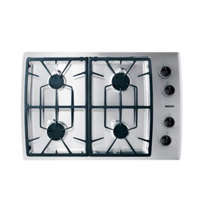 Bosch 30Inch Gas Cooktop (Color Stainless) at