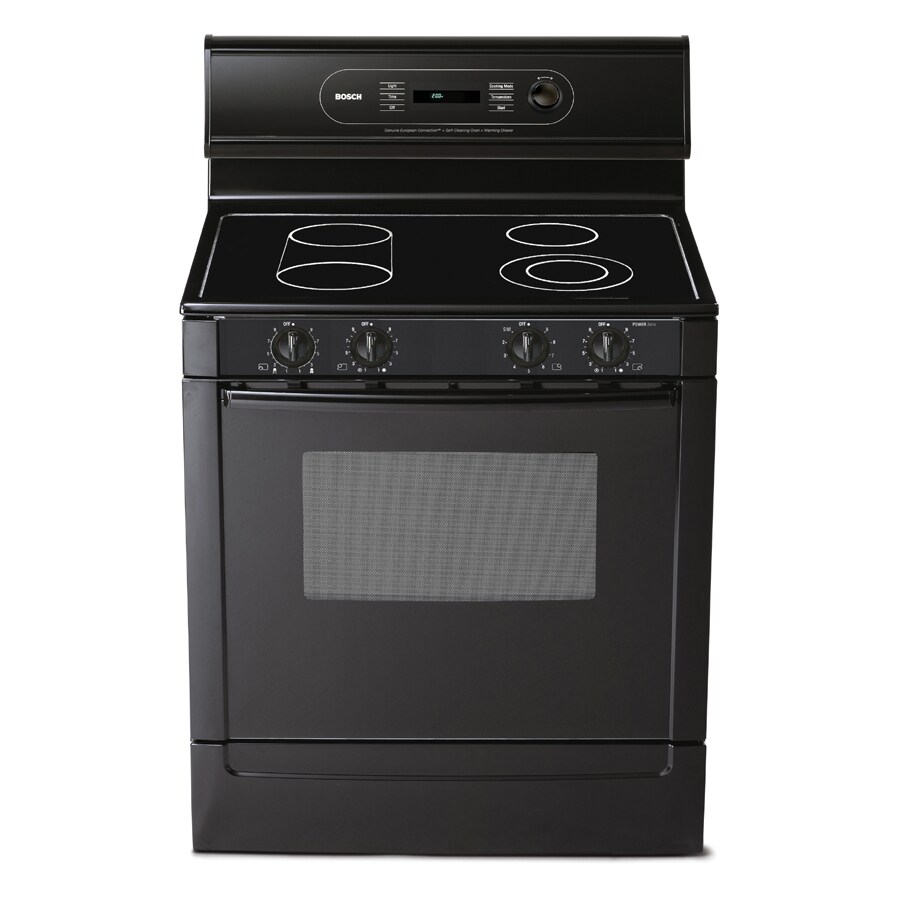 Bosch 30 Inch 700 Series Freestanding Electric Range Color Black