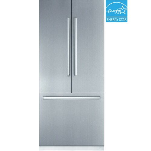 Bosch 36 Inch French Door Built In Refrigerator Color Stainless
