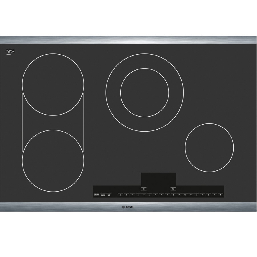 Bosch 30 In Smooth Surface Electric Cooktop At Lowes Com