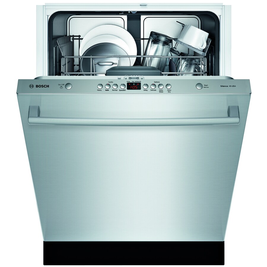 Bosch Ascenta Top Control 24 in Built In Dishwasher Stainless