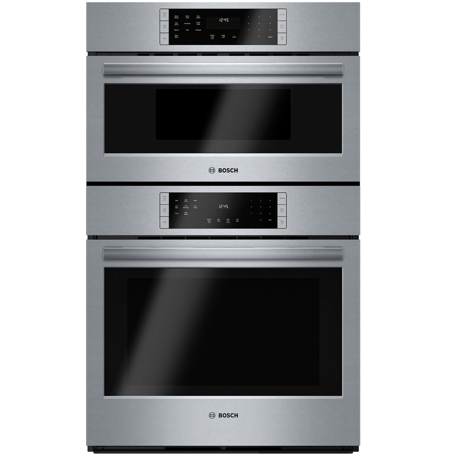 Shop Bosch Self-Cleaning Convection Microwave Wall Oven Combo (Common