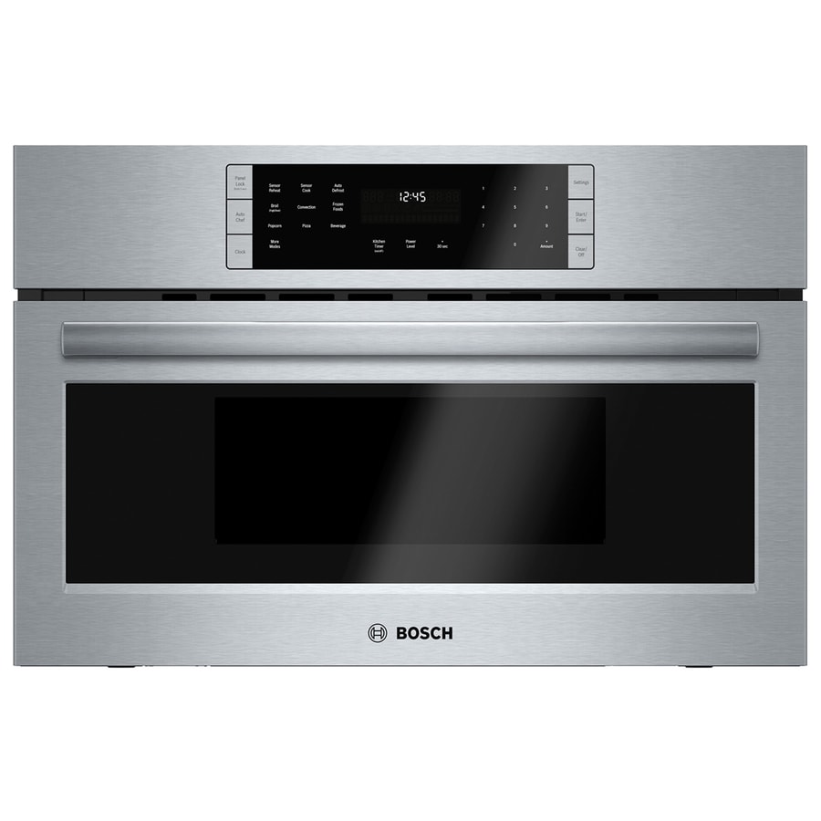 Shop Bosch 800 Series 1.6cu ft BuiltIn Convection Microwave with