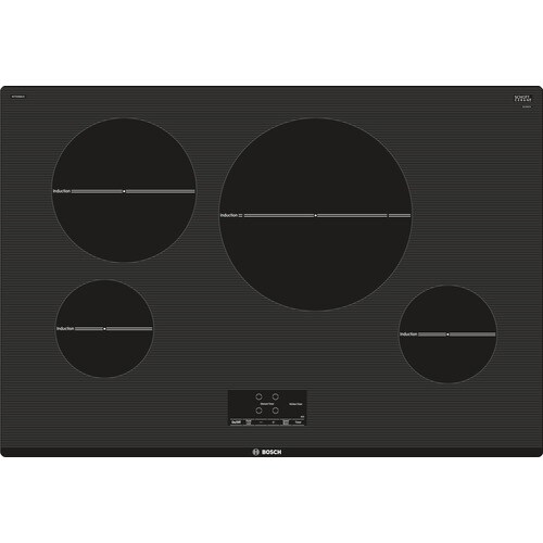 Bosch 500 30 In Black Induction Cooktop Common 30 Inch Actual