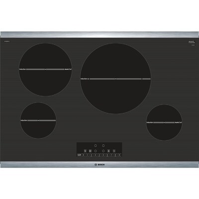 Bosch 800 30 In Black Induction Cooktop Common 30 Inch At Lowes Com