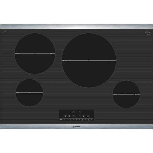 Bosch 800 30 In Black Induction Cooktop Common 30 Inch Actual